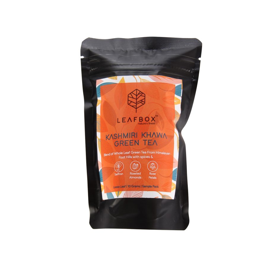 kashmiri kahwa green tea sample pack