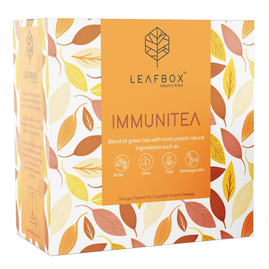 immuni green tea bags