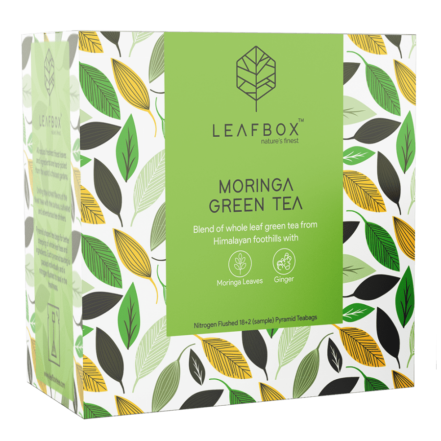 moringa green tea bags