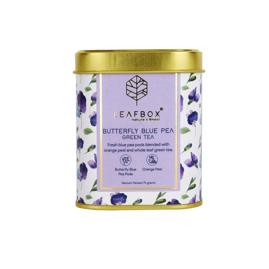 butterflu blue pea green tea