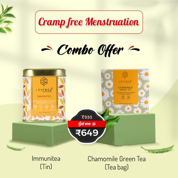 Cramp free Menstruation