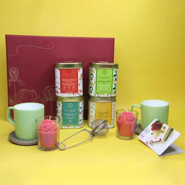 Hibiscus Spices Green Tea, Darjeeling's Soul, Chamomile Green Tea, Moringa Green Tea